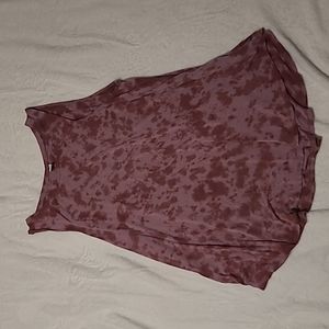 Tie-die tank top